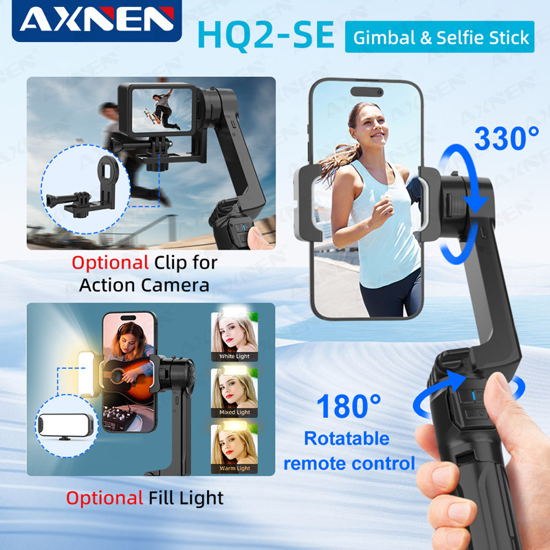 Drone Gimbal For Gopro - AXNEN HQ2-SE Mobile Phone Stabilizer Handheld