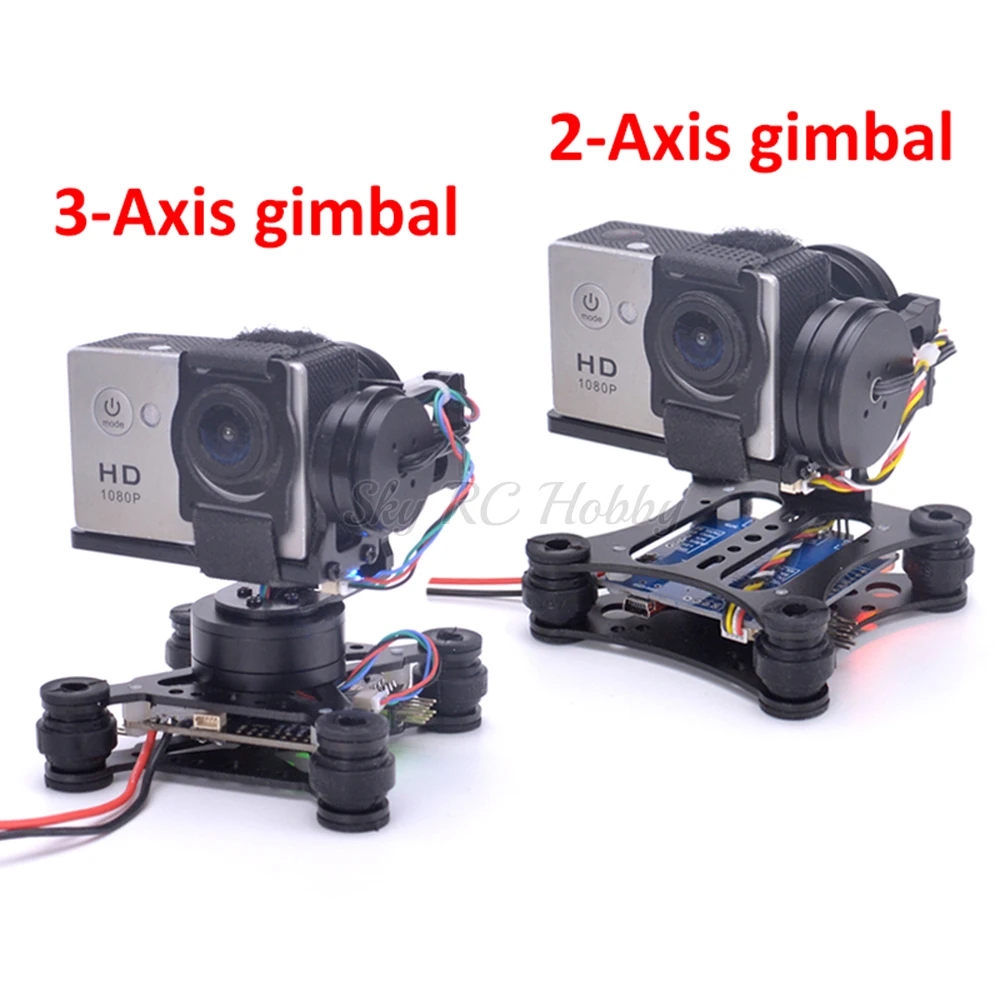 Drone Gimbal For Gopro - Lightweight 2-Axis / 3-Axis Brushless Gimbal