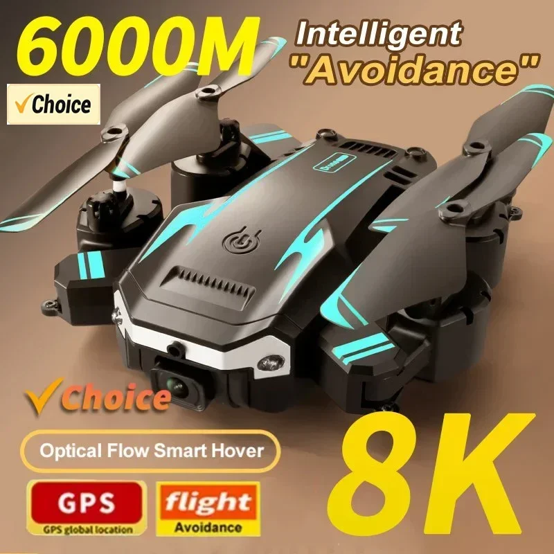 Drone Gimbal Brushless - G6 Pro 8K Dual-Camera Drone, 5G
