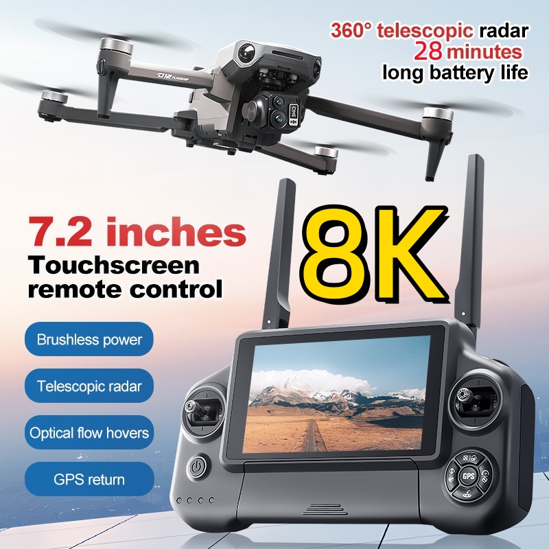 8K 3 Axis Gimbal Brushless 7.2 - Drone Gimbal 3 Axis 评论和价格