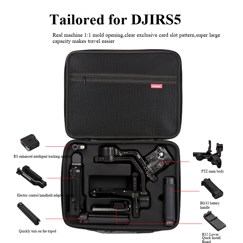Shoulder Bag For DJI RS 5 Anti - Drone Gimbal Case 评论和价格
