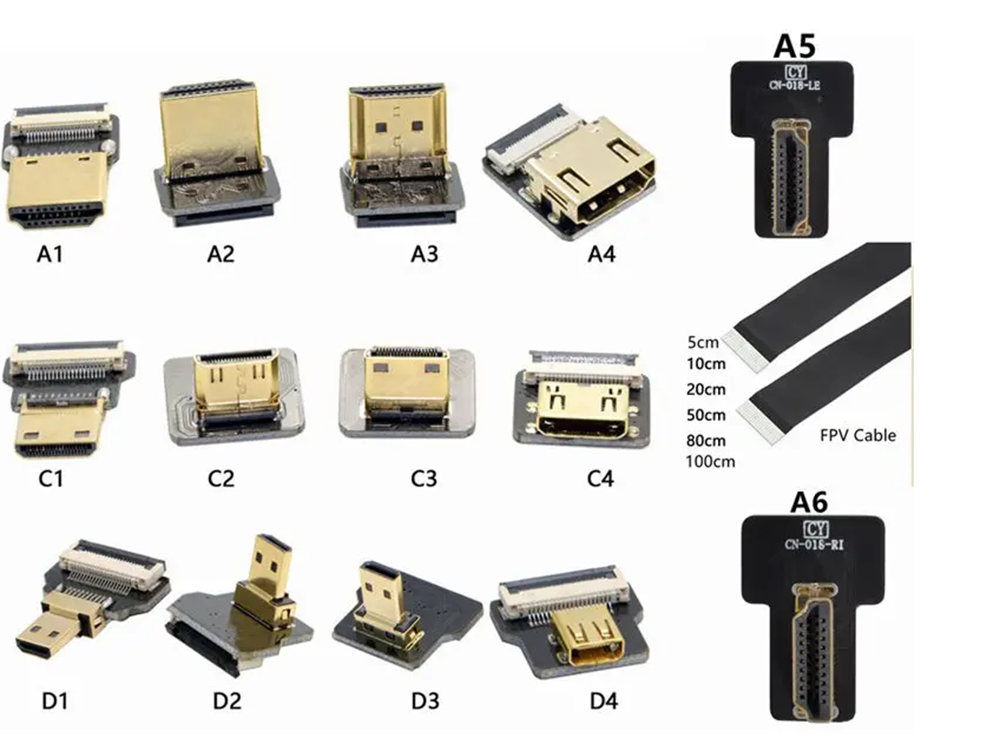 FPV Micro Mini HDMI-compat 90  - Drone Gimbal For Gopro 评论和价格