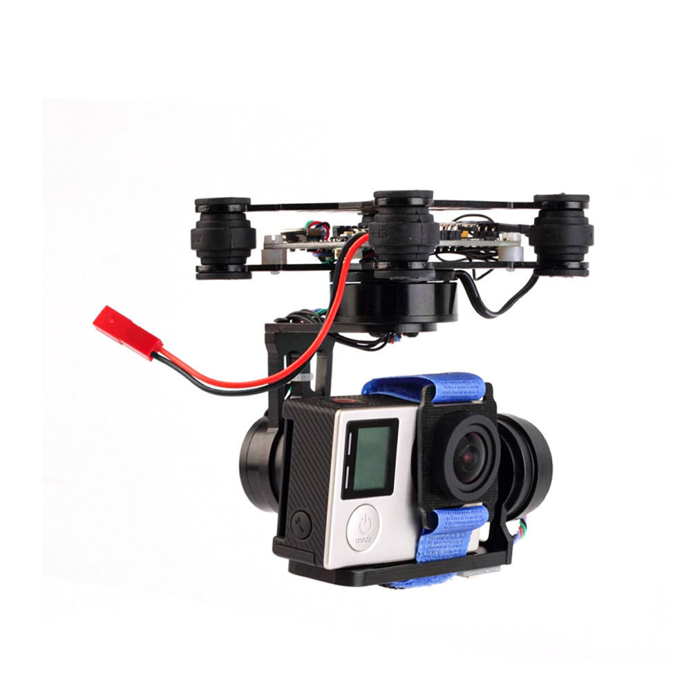 Brushless yuntai 2 Axis/ 3 Axi - Drone Gimbal For Gopro 评论和价格