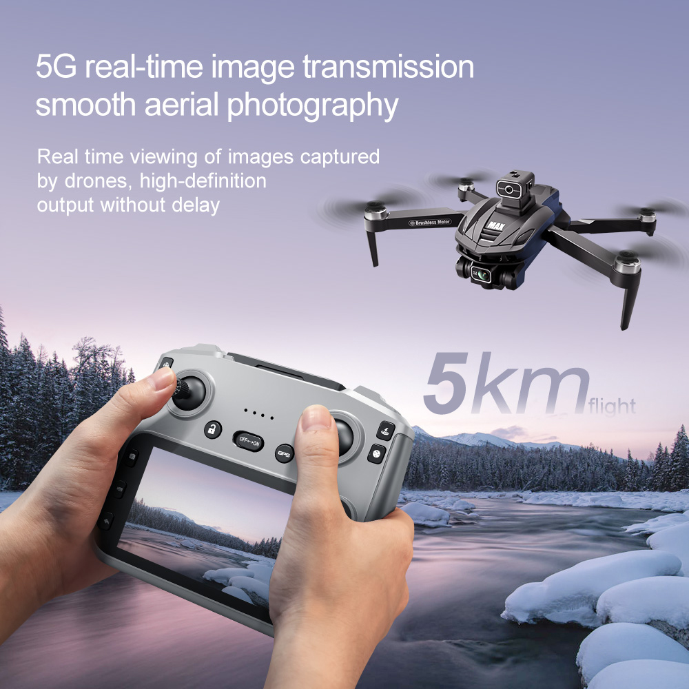 V168 PRO Max GPS Drone 8K Prof - Drone Gimbal Brushless 评论和价格
