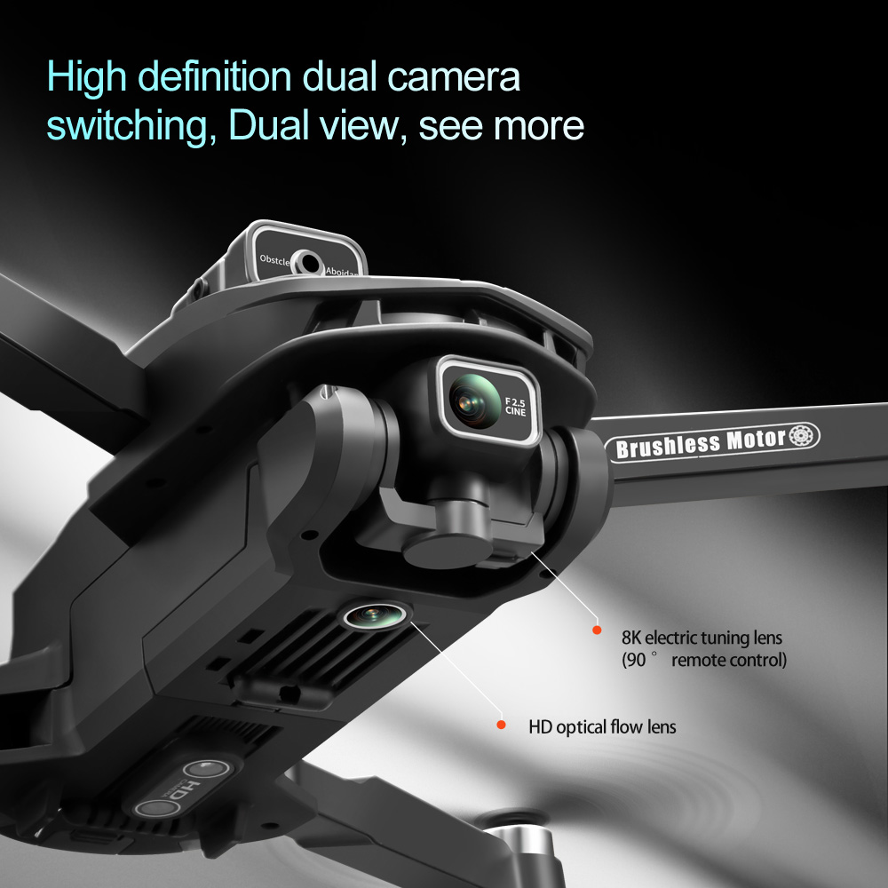 V168 PRO Max GPS Drone 8K Prof - Drone Gimbal Brushless 评论和价格