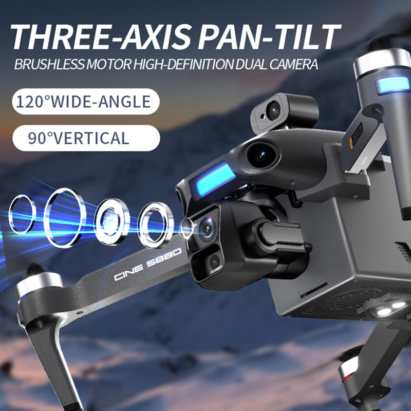 2026 New 8K Dual Camera Drone  - Drone Gimbal 3 Axis 评论和价格