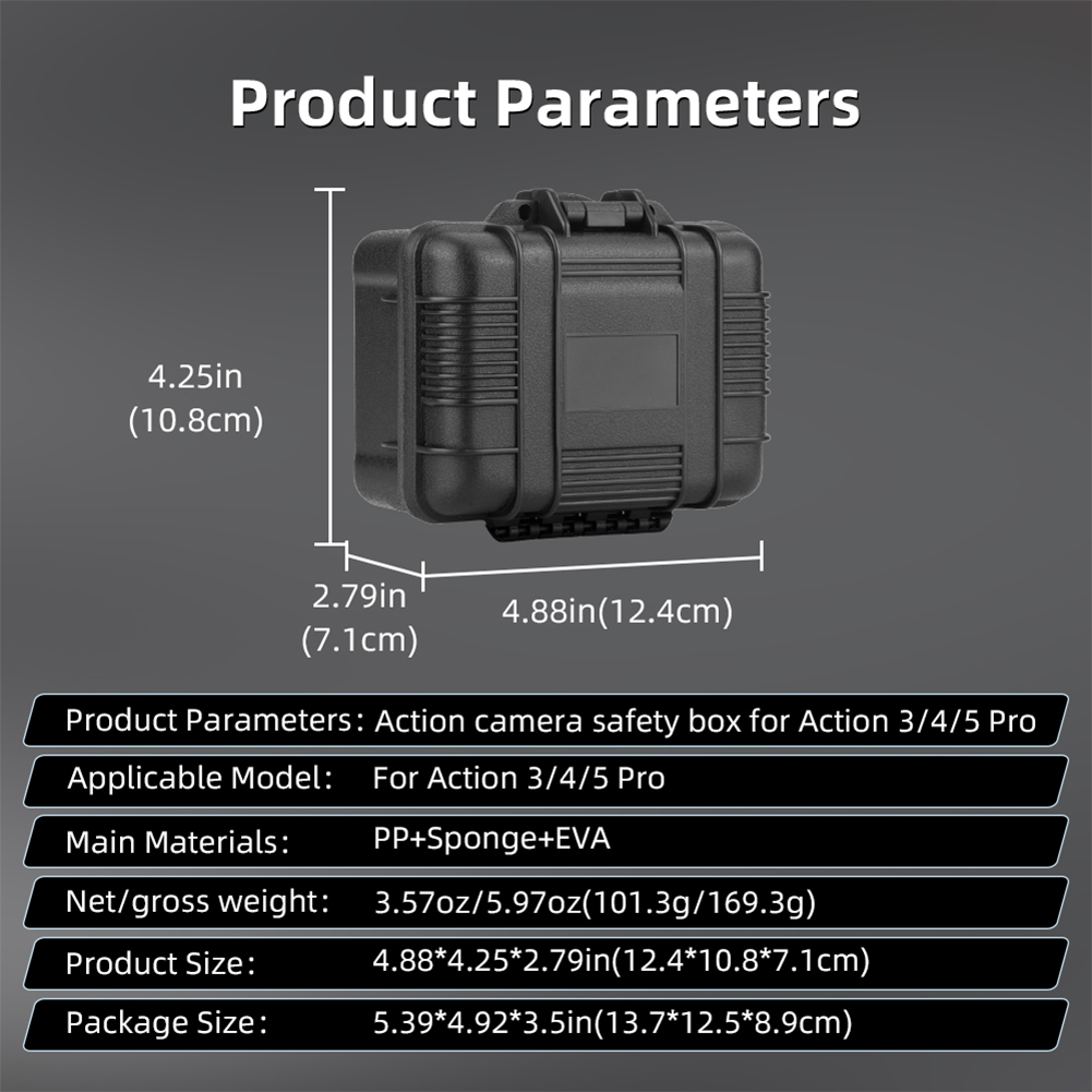 Hard Case Waterproof Box for D - Drone Gimbal Case 评论和价格