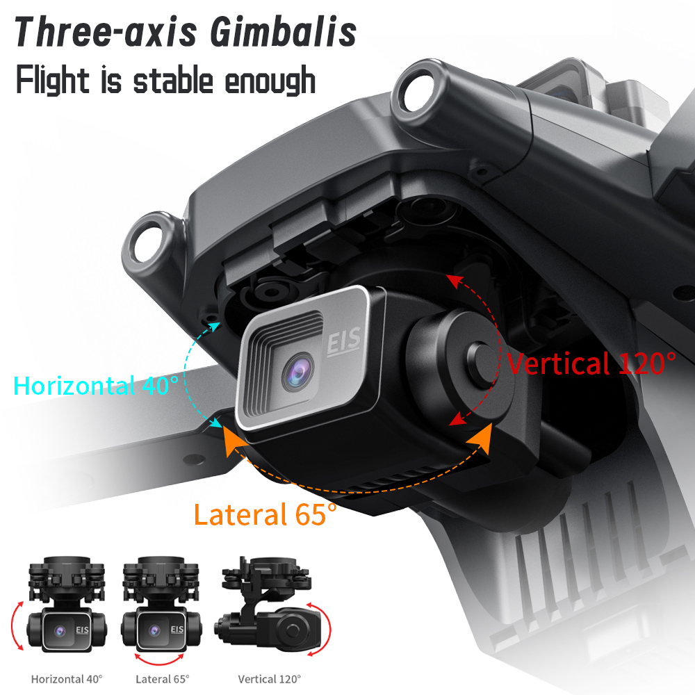 L600 Pro MAX /L600 PRO Drone 4 - Drone Gimbal 3 Axis 评论和价格