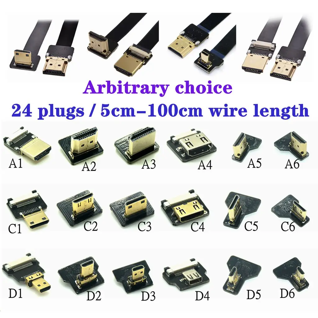FPV HDMI-compatible Cable To M - Drone Gimbal For Gopro 评论和价格