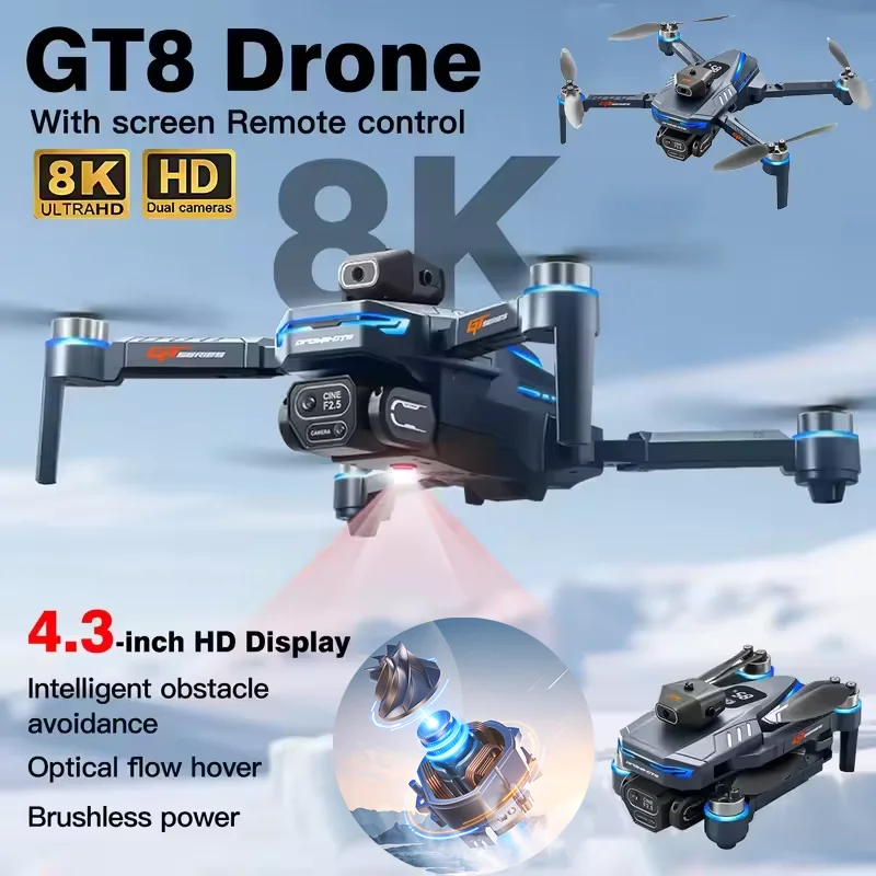 Homologado ANATEL Hot NEW Dron - Drone Gimbal 3 Axis 评论和价格
