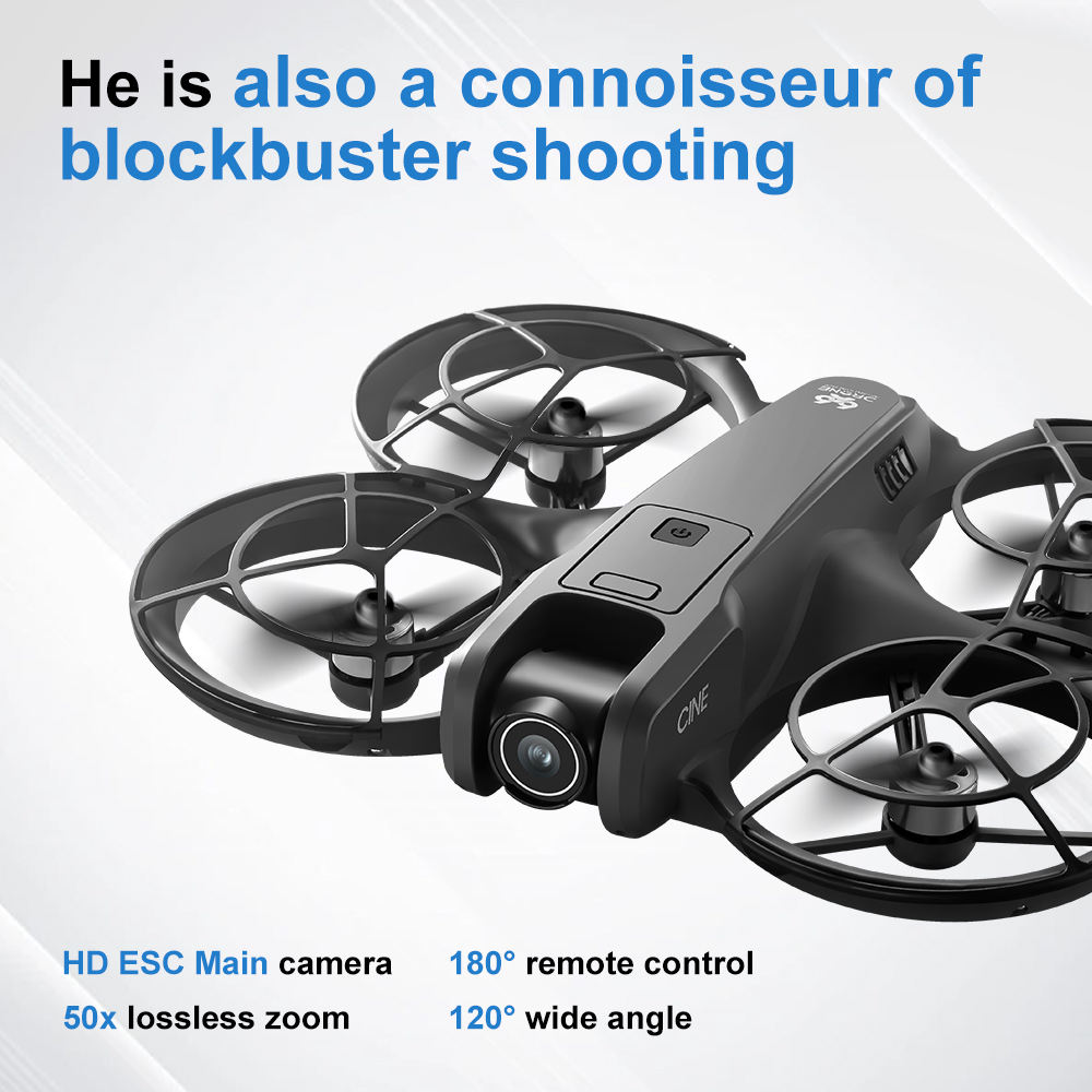 V666 Foldable Mini Drone 4K Du - Drone Gimbal Brushless 评论和价格