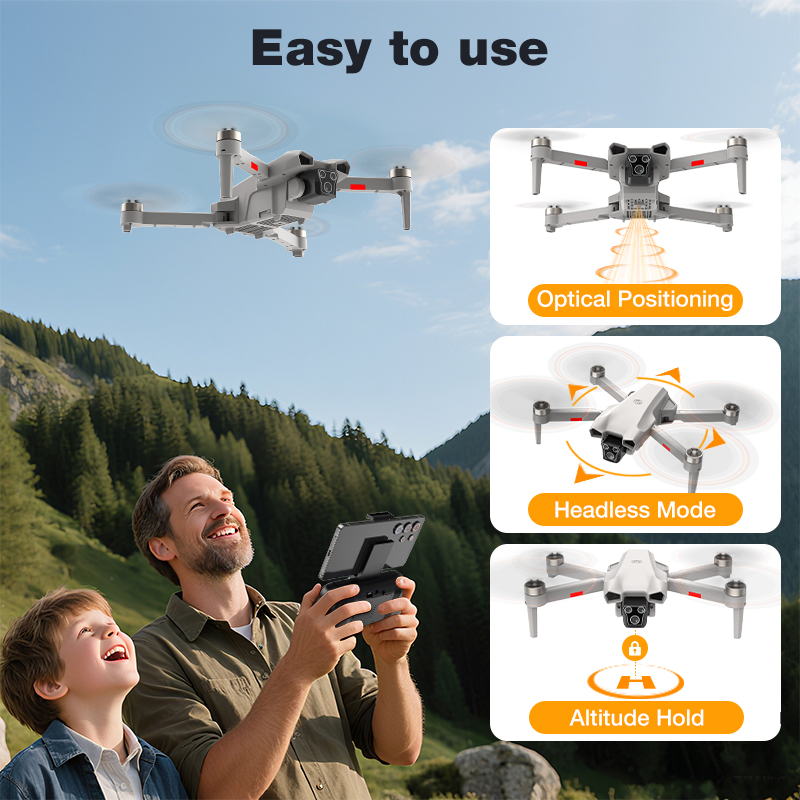 NEW Hot L017 Pro Drone Brushle - Drone Gimbal 3 Axis 评论和价格