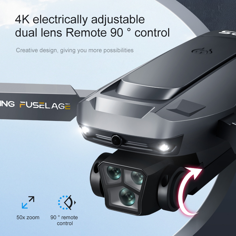 K811MAX Quadcopter Drone: Brus - Drone Gimbal Brushless 评论和价格