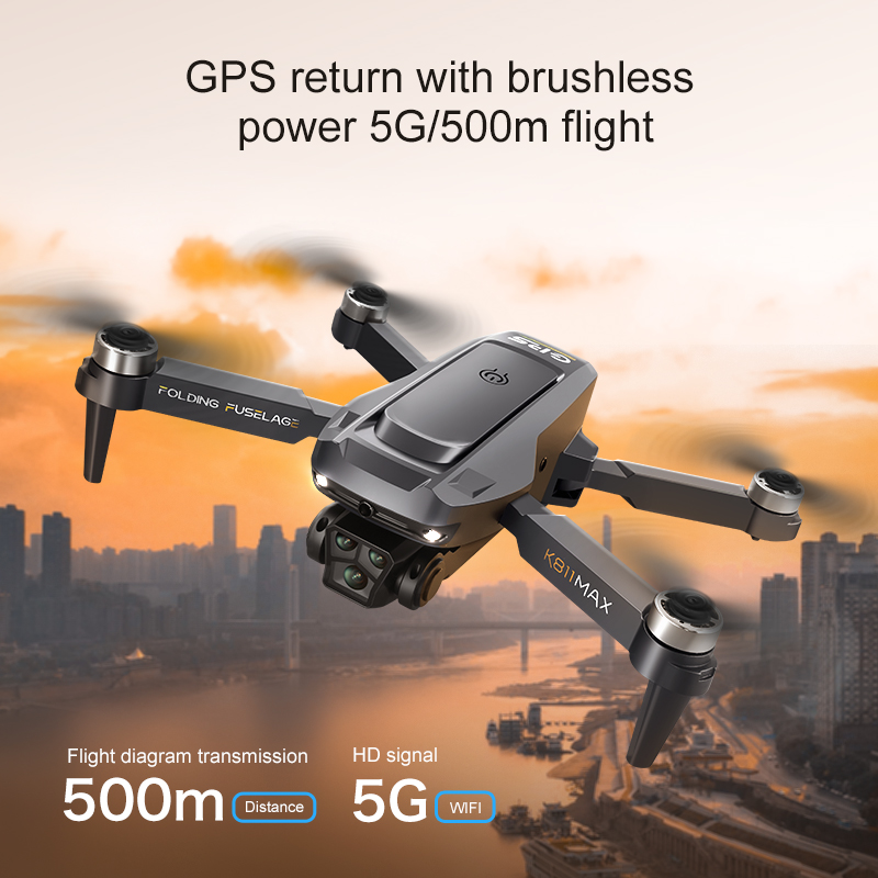 K811MAX Quadcopter Drone: Brus - Drone Gimbal Brushless 评论和价格